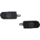 Drag Specialties Sweeper Foot Pegs - Chrome - FX - 1620-2479 Sweeper Foot Pegs