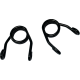 Drag Specialties Torsion Seat Springs - Black - 3" - 0820-0240 Seat Springs