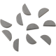 Eastern Motorcycle Parts Crank Pin Key - XL - 0921-0143  A-11218
