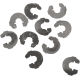 Eastern Motorcycle Parts Snap Rings - Clutch Lever Stud - DS-188013  A-11019