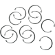 Eastern Motorcycle Parts Snap Rings - Clutch Ramp - 1132-0286  A-10998