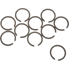 Eastern Motorcycle Parts Snap Rings - Main Shaft/Countershaft - For 5-Speed - DS-188022  A-11067