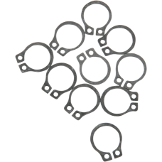 Eastern Motorcycle Parts Snap Rings - Shifter Lever Pin - For 5-Speed - DS-188012  A-11016