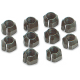Eastern Motorcycle Parts Tappet Adjusting Screw Lock Nuts - Big Twin - DS-193143  A-18570-38
