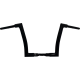 Fat Baggers Inc. 1-1/2" EZ Install Flat Top Handlebar - 12" - Black - 0601-6391  648012-B