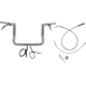 Fat Baggers Inc. 1-1/2" EZ Install Flat Top Handlebar - 12" - Chrome - 0601-6844 649012