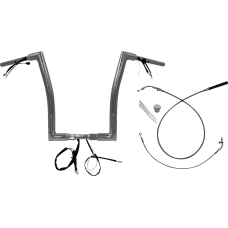 Fat Baggers Inc. 1-1/2" EZ Install Flat Top Handlebar - 16" - Chrome - 0601-6850 649916