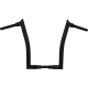 Fat Baggers Inc. 1-1/2" EZ Install Pointed Top Handlebar - 16" - Black - 0601-6383  848016-B