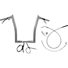 Fat Baggers Inc. 1-1/2" EZ Install Pointed Top Handlebar - 16" - Chrome - 0601-6858 849916