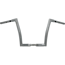 Fat Baggers Inc. 1-1/4" EZ Install Flat Top Handlebar - 12" - Chrome - 0601-6341 748012