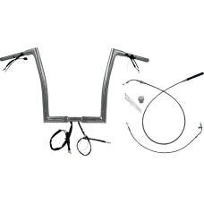 Fat Baggers Inc. 1-1/4" EZ Install Flat Top Handlebar - 14" - Chrome - 0601-6824 749914
