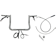 Fat Baggers Inc. 1-1/4" EZ Install Pointed Top Handlebar - 12" - Chrome - 0601-6830 949012