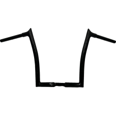 Fat Baggers Inc. 1-1/4" EZ Install Pointed Top Handlebar - 14" - Black - 0601-6361  948014-B