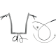 Fat Baggers Inc. 1-1/4" EZ Install Pointed Top Handlebar - 16" - Chrome - 0601-6836 949916