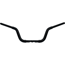 Fat Baggers Inc. 1-1/4" EZ Install Round Top Handlebar - 8" - Black - 0601-6329  903008-B
