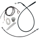 Fat Baggers Inc. EZ Install Kit - +4" - FLHT, FLHX - Black - 0662-1216  119012-B