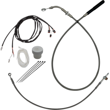 Fat Baggers Inc. EZ Install Kit - +4" - FLHT, FLHX - Braided - 0662-1213 119012