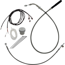 Fat Baggers Inc. EZ Install Kit - +6" - FLHT, FLHX - Braided - 0662-1214 119014