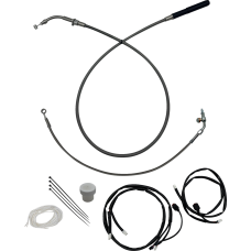 Fat Baggers Inc. EZ Install Kit - +8" - FLTR/SE - Braided - 0662-1207 149918