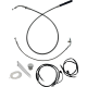 Fat Baggers Inc. EZ Install Kit - +8" - FLTR/SE - Braided - 0662-1207 149918