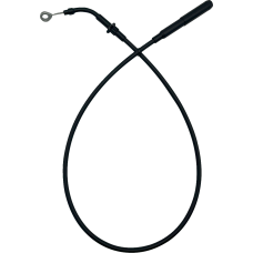 Fat Baggers Inc. EZ Install Upper Clutch Cable - FLTR/FLHX '21-'23 - +2" - Black - 0662-1245  118002-B