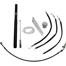 Fat Baggers Inc. Handlebar Clutch Cable Extension - +6" - Black - 0662-1212  139916-B