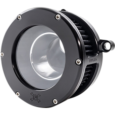 Feuling Parts BA Air Cleaner Kit - Black/Clear with Black Filter - M8 - 1010-3339 5574