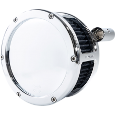 Feuling Parts BA Air Cleaner Kit - Chrome with Black Filter - '93-'99 Evolution Big Twin - 1010-3336 5567