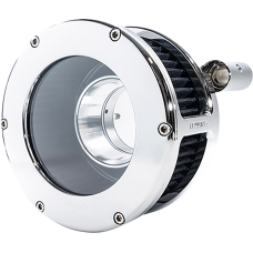 Feuling Parts BA Air Cleaner Kit - Chrome/Clear with Black Filter - Twin Cam - 1010-3328 5548