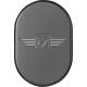 Figurati Designs Antenna Cover - Left Rear Fender - FD Logo - Black - 1405-0317  FD-01-AC-BLK-LT