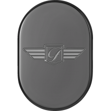 Figurati Designs Antenna Cover - Right Rear Fender - FD Logo - Black - 1405-0318  FD-01-AC-BLK-RT