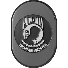 Figurati Designs Antenna Cover - Right Rear Fender - POW-MIA - Black - 1405-0345  FD55-AC-BLK-RT