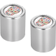 Figurati Designs Docking Cover - Short - Mirror Polished - Sugar Skull - 3550-0431  FD30-DC-25-30-SS