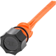 Figurati Designs Magnetic Oil Dipstick - Curved - Black - M8 Softail - 0710-0296  FD01-STM8-SM-BLK