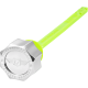 Figurati Designs Magnetic Oil Dipstick - Curved - Silver - Indian - 0710-0319  FD01-MAGDSPP-SM-SS
