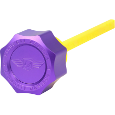 Figurati Designs Performance Magnetic Oil Dipstick - Curved - Purple - M8 Touring/Trike - 0710-0298  FDP01-M8SM-P
