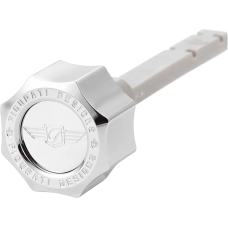 Figurati Designs Transmission Oil Dipstick - Magnetic - Silver - Twin Cam - 1105-0270  FD01-MAGTD-SM-SS