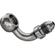 Goodridge Banjo Adaptor - 3/8" / M10 Bolt - 90° - Stainless Steel - 1742-0720  P599-03C