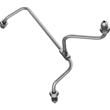 Goodridge Brake Line Tee Fitting - Front - FLH/FLT '14-'23 Non-ABS Models - 1742-0748  PMCHD-028C