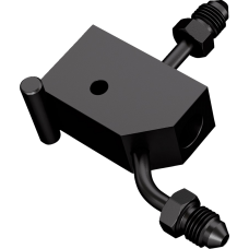 Goodridge Brake Switch to Holder Bracket - Rear - Softail '00-'06 - 1742-0743  PMCHD-020ZBK