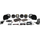 Hogtunes 425 W Dual Amp/ 6 XL Speaker Kit - Harley Davidson - 4405-0977  G2 ULTRA 6 PACK-XL