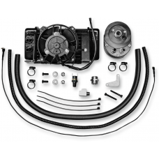Jagg Oil Coolers Fan-Assisted Oil Cooler Kit - Low Mount Touring/Trike - 0713-0279  751-FP2400-0323