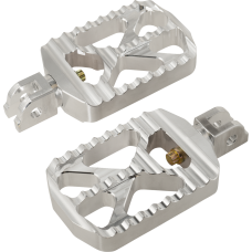 Joker Machine Bear Claw Footpegs - Silver - Harley-Davidson - 1620-2642  08-646-6