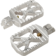 Joker Machine Bear Claw Footpegs - Silver - Harley-Davidson - 1620-2642  08-646-6