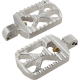 Joker Machine Bear Claw Footpegs - Silver - Harley-Davidson - 1620-2644  08-646-7