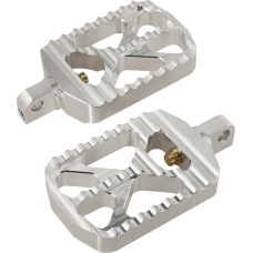 Joker Machine Bear Claw Footpegs - Silver - Harley-Davidson - 1620-2660  08-646-1