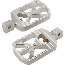 Joker Machine Bear Claw Footpegs - Silver - Indian - 1620-2646  08-646-8