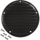 Joker Machine Derby Cover - 5 Hole - Finned - Black - M8 Softail - 1107-0735  06-965-1