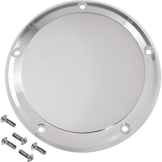 Joker Machine Derby Cover - 5 Hole - Smooth - Chrome - M8 Softail - 1107-0739  06-966-3