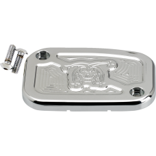 Joker Machine Master Cylinder Cover - Hydraulic Clutch - Joker - Chrome - 0610-2333  08-013C